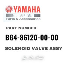 YAMAHA Genuine OEM Parts SOLENOID VALVE ASSY BG4-86120-00-00 for Raptor 700
