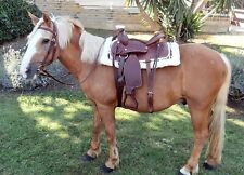 Leather Western Saddle for
