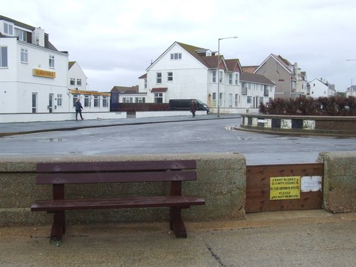 Photo flood defence at - flood,