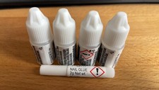 5 BOTTLES OF PS NAIL GLUE