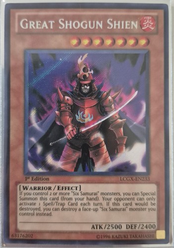 Yugioh great shogun - yugioh,