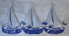 Vintage Metal Sailing Boats