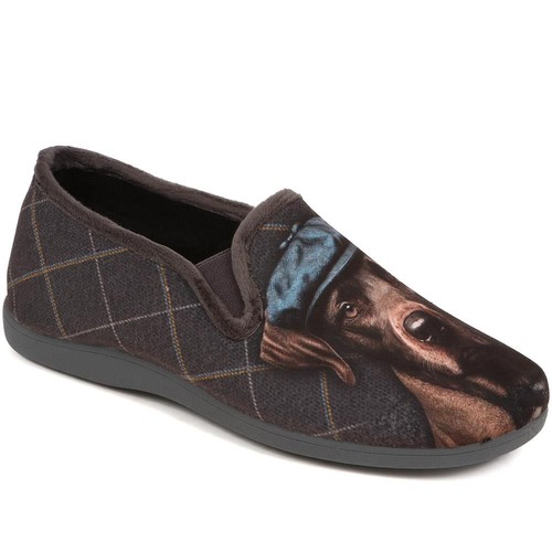 Pavers novelty dog slippers - novelty,