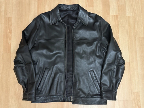 Mens leather jacket - , marks