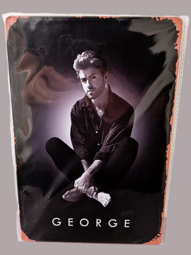 George michael retro metal - george,