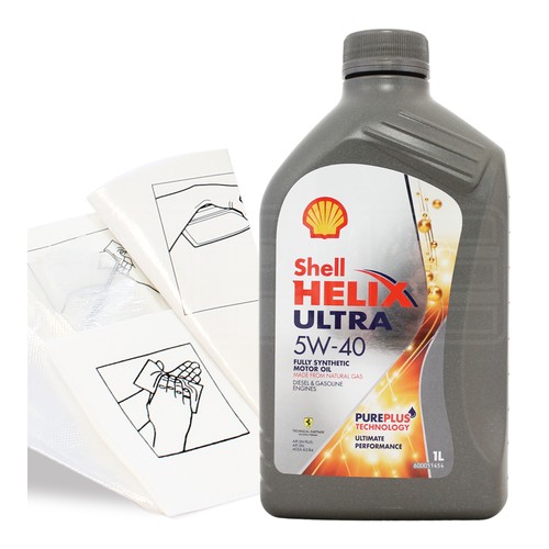 Engine oil top - top, up