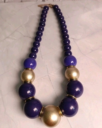 Chunky beaded necklace - beaded,