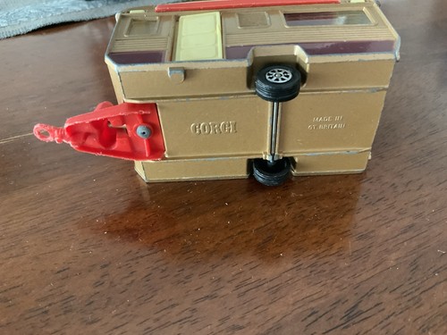 Corgi fiat caravan trailer - caravan,