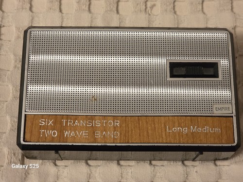 Vintage six transistor - vintage,