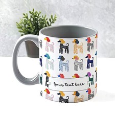 Personalised Poodle Mug gift