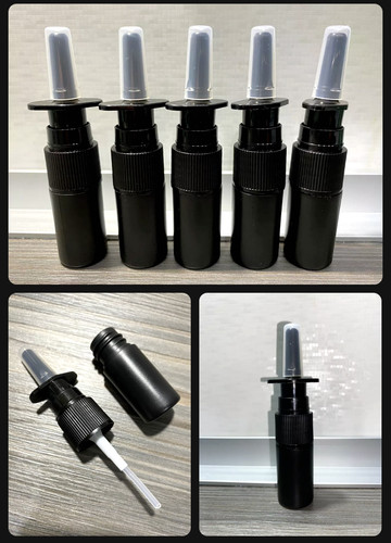 5ml black nasal spray bottle - nasal,
