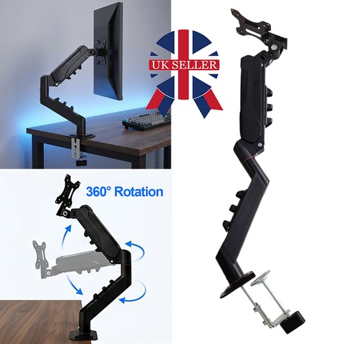 Desk mount single - mount, arm