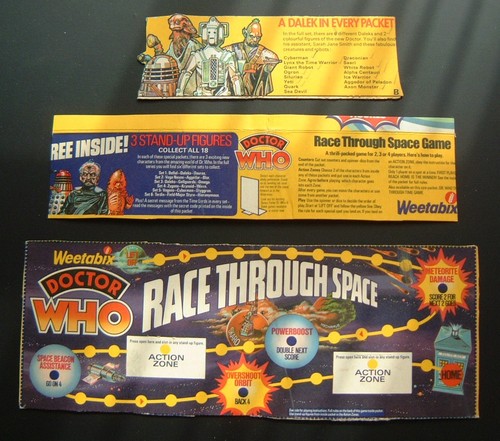 Doctor who weetabix games - ,
