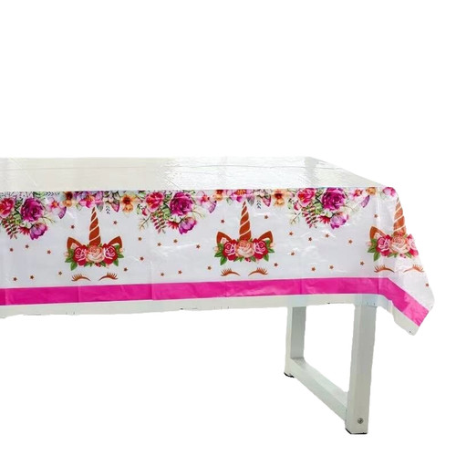 Unicorn tablecloth girl - tablecloth,