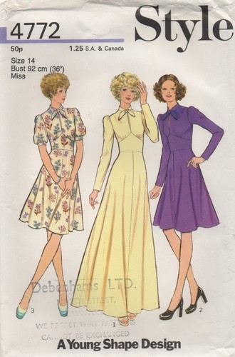 Style sewing pattern 4772 - style,