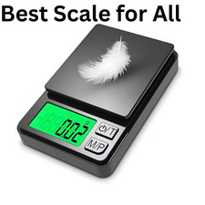 Precision Digital Pocket Scale 1000g x 0.01g - food, Jewelry, ounces, Grain