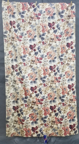 Vintage french linen floral - vintage,