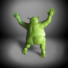 Shrek Splat Fridge Magnet