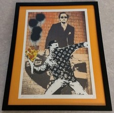 DEATH NYC ltd ed signed FRAMED