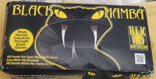 Genuine black mamba - genuine, gloves