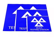 MOT Testing Station Sticker Garage Sign WINDOW DECAL Vinyl Sticker Mechanics