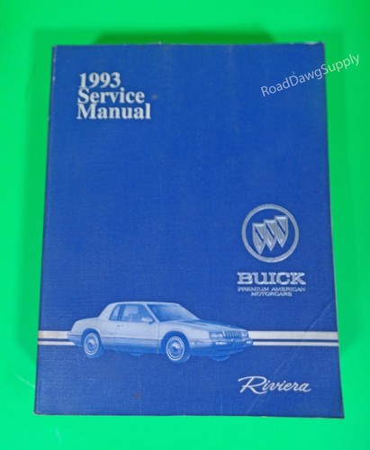 1993 buick riviera - buick, service