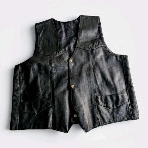 Vintage 90s y2k black - 90s, leather