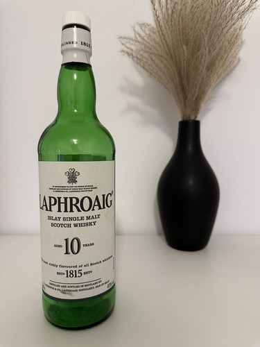 Laphroaig empty whisky - 10,