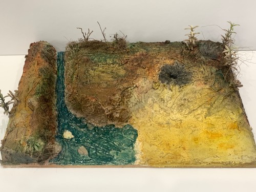 Diorama scale 25x40cm - diorama,