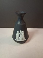 Wedgwood Black Jasperware Vase