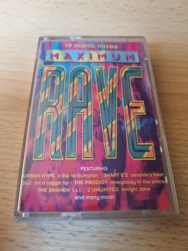 Maximum rave cassette tape - maximum, emi