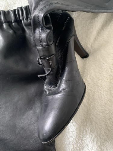 Bertie black leather - black,