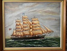 Framed orginal oil painting on