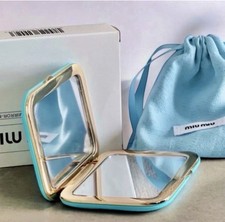 MIU MIU Teal Tiffany Blue and