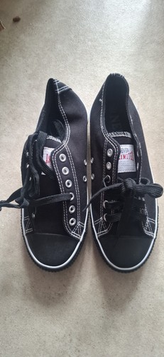 Ladies canvas shoes - ladies, trainers