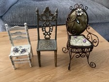 Dolls house chair selection - house,