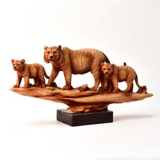 Carved Wood Effect Family of