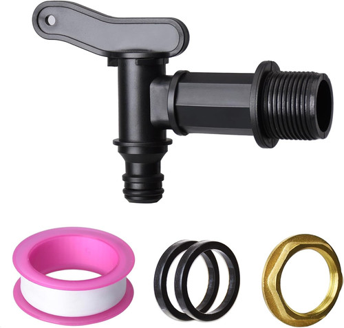 Water butt tap - water, plastic