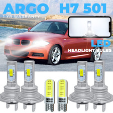 Fits Bmw 1 Series Coupe E82 Led Xenon White Hid Headlight Side Light Bulbs 07-12