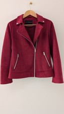 Centigrade (QVC) Biker Jacket - Size Medium - Red - Excellent Condition