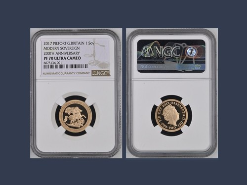 2017 gold proof - gold, sovereign