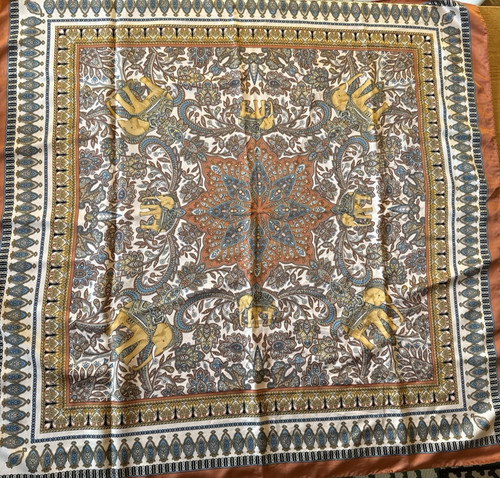 Printed neck scarf head - neck,