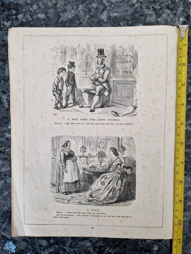 Original punch 1886 - original, antique