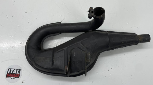 Black exhaust pipe muffler - black,
