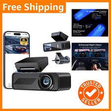 Ultra HD 4K Dash Cam - Dual