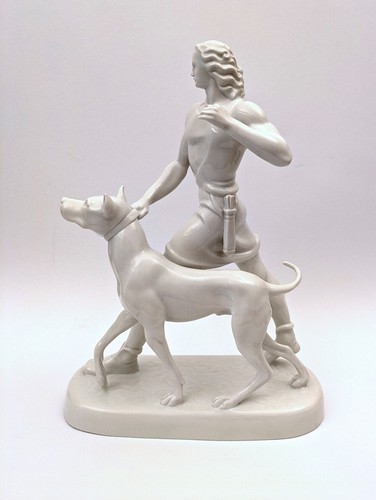Porcelain figurine augarten - porcelain,