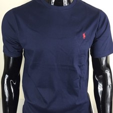 Men's Ralph Lauren Short Sleeve Crew Neck T-shirt- White Black Navy  Grey