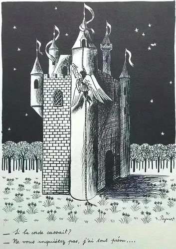 Raymond peynet the abduction - peynet:,