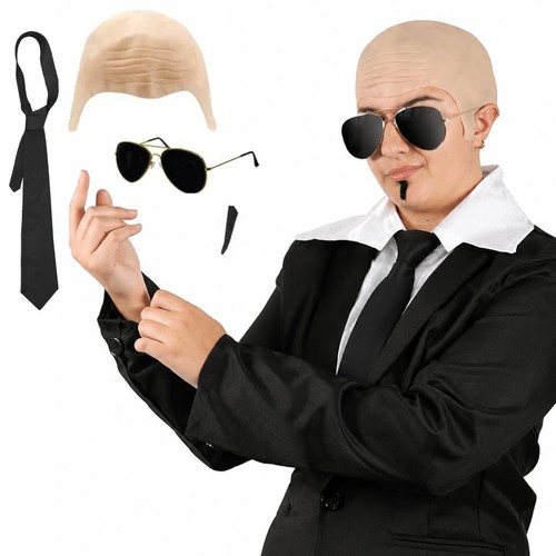 Worldwide costume kit - worldwide, bald
