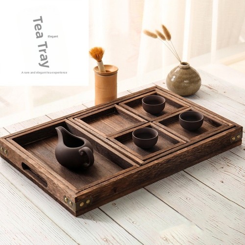 Paulownia wood tea - paulownia, tray